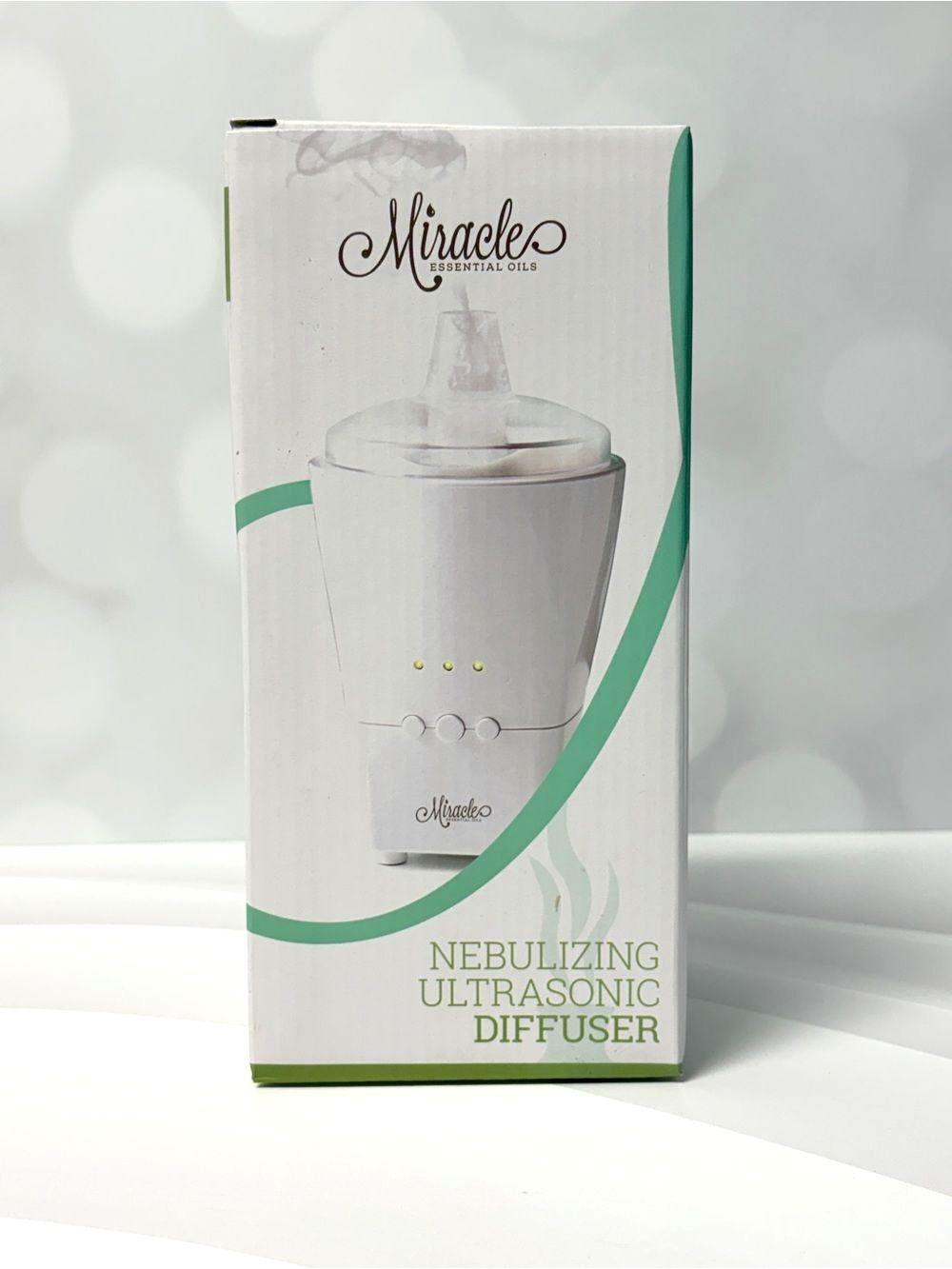 Miracle Essential Oils Nebulizing Ultrasonic Diffuser 150ml New in Box Unopened